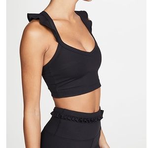 NWOT Years Of Ours Ruffle Sports Bra (XL)